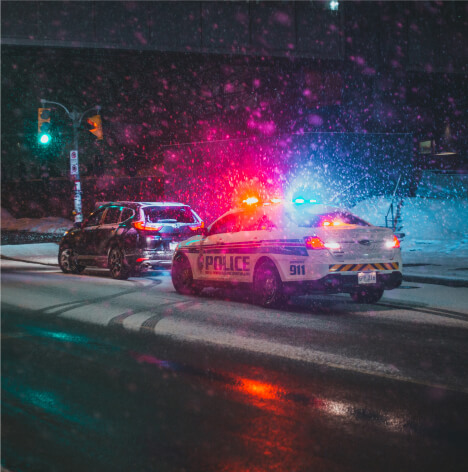Police car image